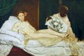 olympia desnuda Impresionismo Edouard Manet